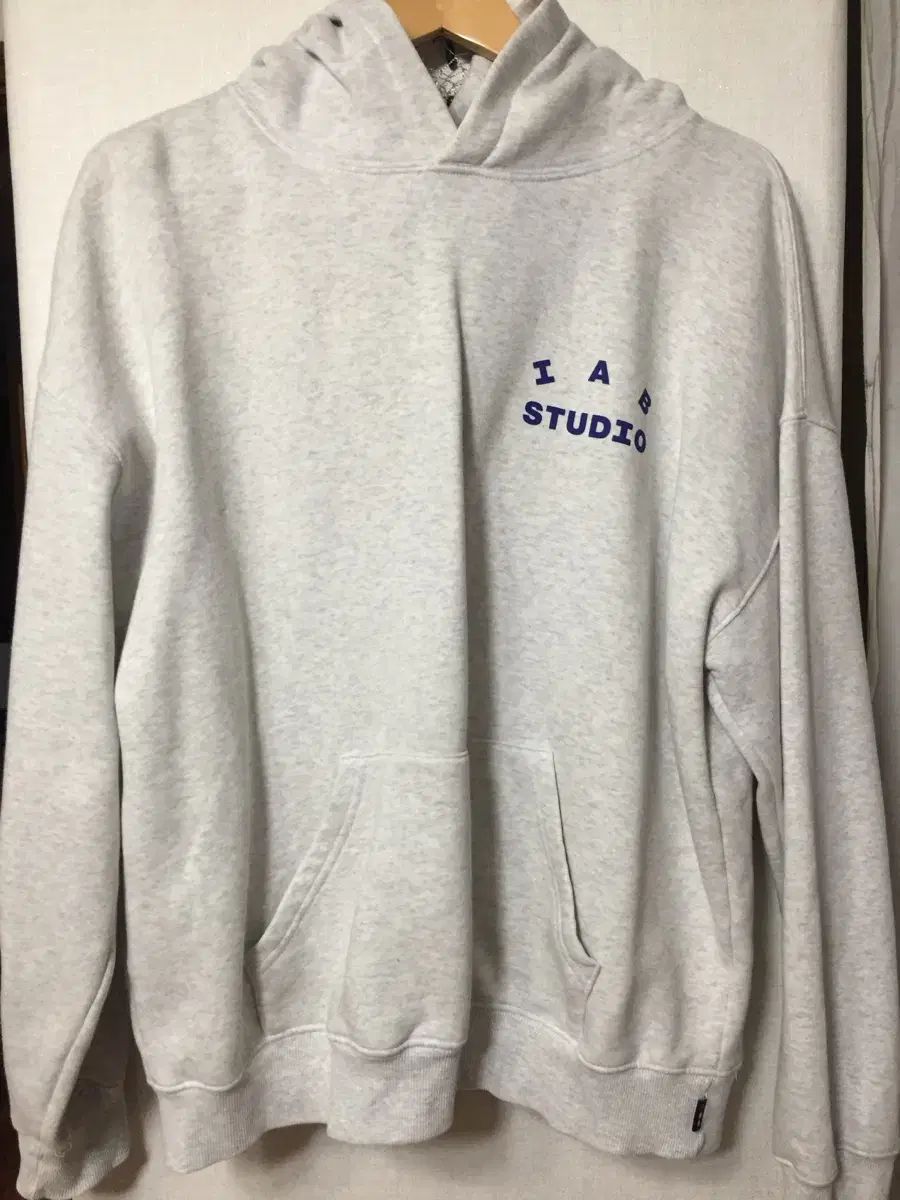IAB Studio(アイエービースタジオ) フード付きTシャツ メランジェ グレー ライトグレー L