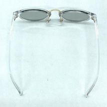 [美品]PHATRNK ファットランク　サングラス　クリアフレーム PHATRNK サングラス クリアフレーム ブルーレンズ ケース付き