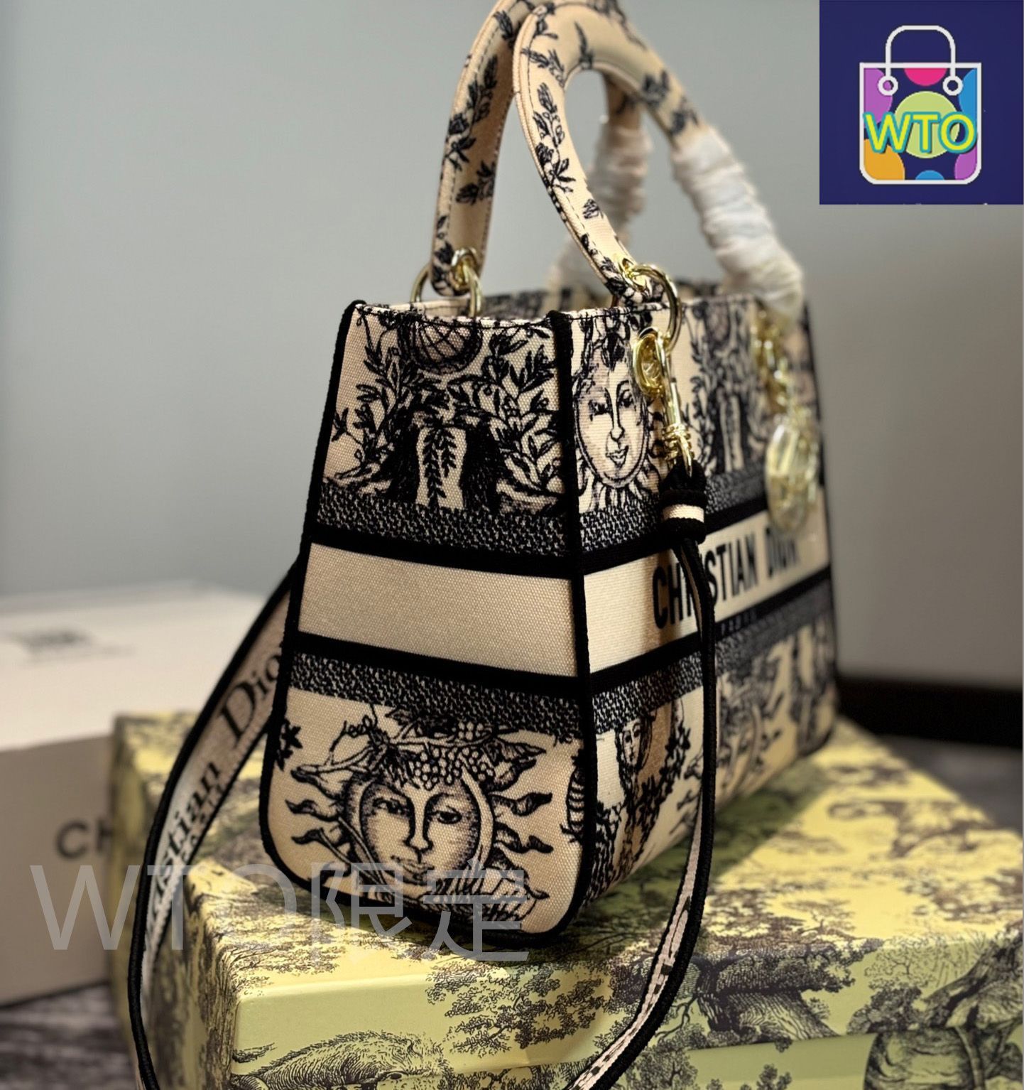 美品☆Dior☆ Lady ショルダーバッグ ハンドバッグ｜本日限定
