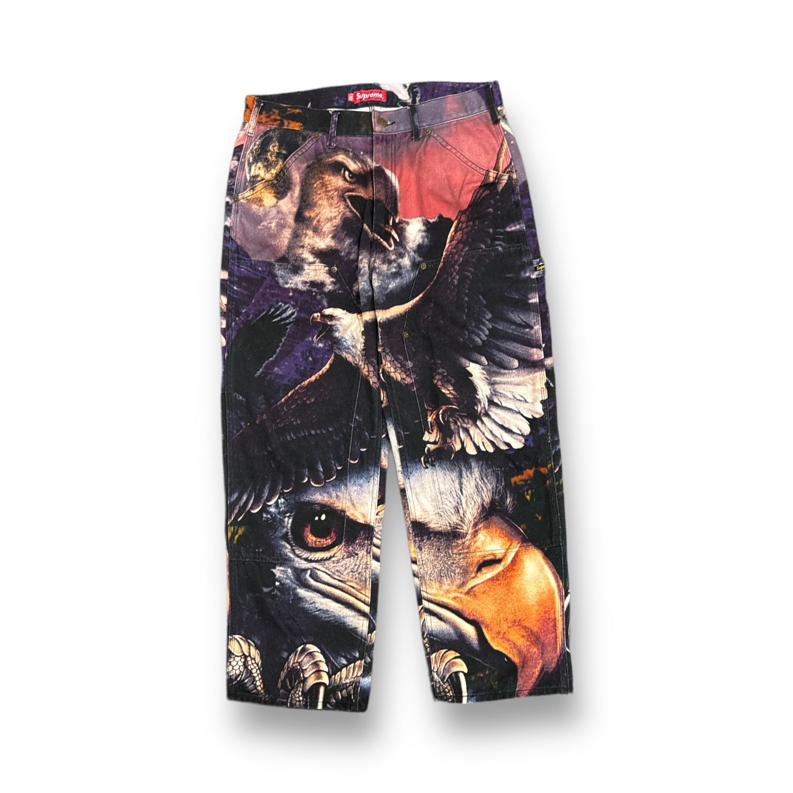 パンツ Supreme Eagle Double Knee Pant w36 Supreme Eagle Double Knee Denim Painter Pant (SS21) - $168
