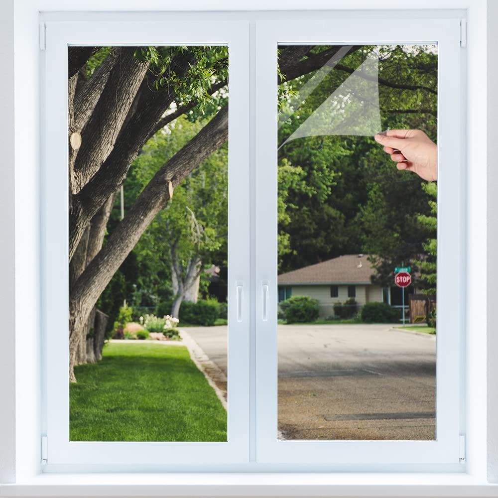 Mr.M ガラスフィルム 飛散防止 透明 震災 遮熱フィルム 遮熱シート uvカット 紫外線 防犯 地震 対策 ガラスフィルム 窓 新着商品】UVカット透明 ガラス 窓ガラスフィルム 飛散防止 紫外線対策 0.1MM オーダー