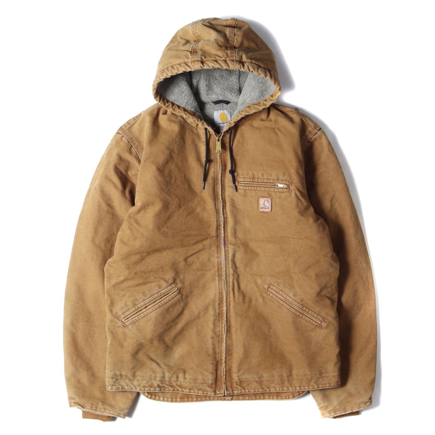 Carhartt ブラウン Mexico Sサイズ Carhartt カーハート ジャケット サイズ:L 00s 裏パイルボア