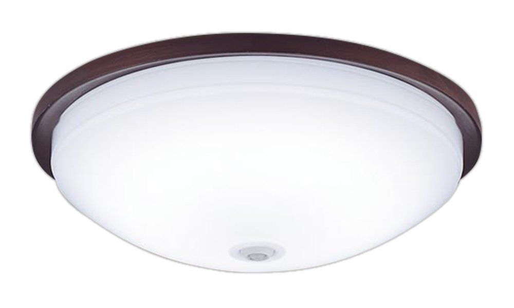 【人気商品】昼白色 ウォールナット調 20形 人感センサー付 LGBC81042LE1 LEDシーリングライト パナソニック