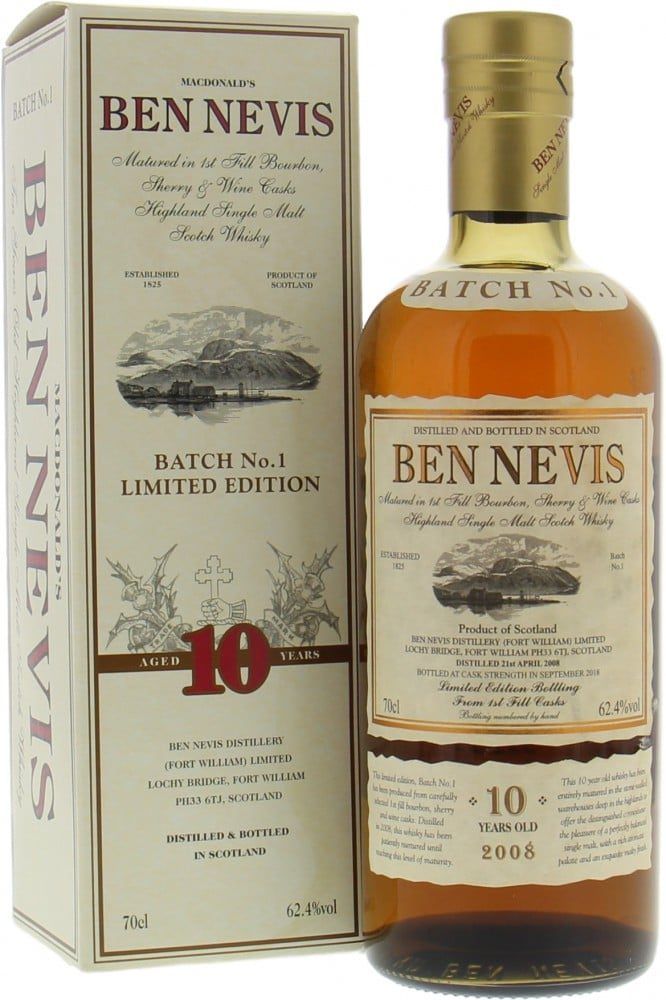 Ben Nevis 10years Batch No.1