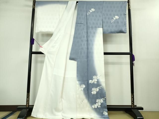 平和屋本店 上 訪問着 総刺繍 胡蝶蘭 暈し染め 金糸 ♥ DZAB0753kh5