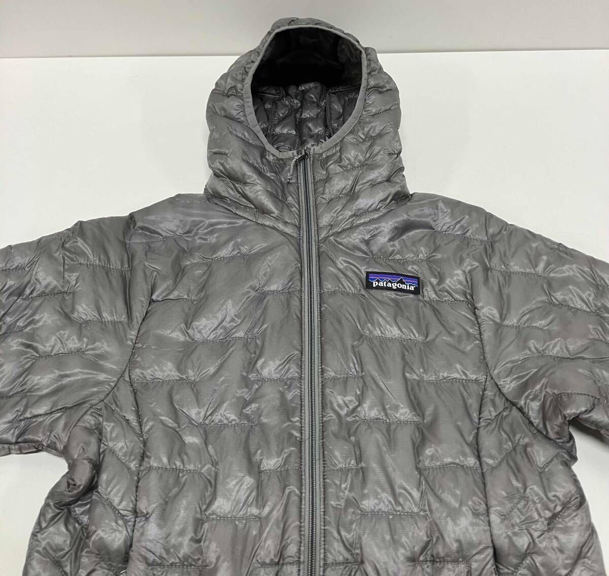 Patagonia パタゴニア ダウンジャケット シルバー M 美品 PATAGONIA パタゴニア ダウンジャケット ウィメンズ マイクロ
