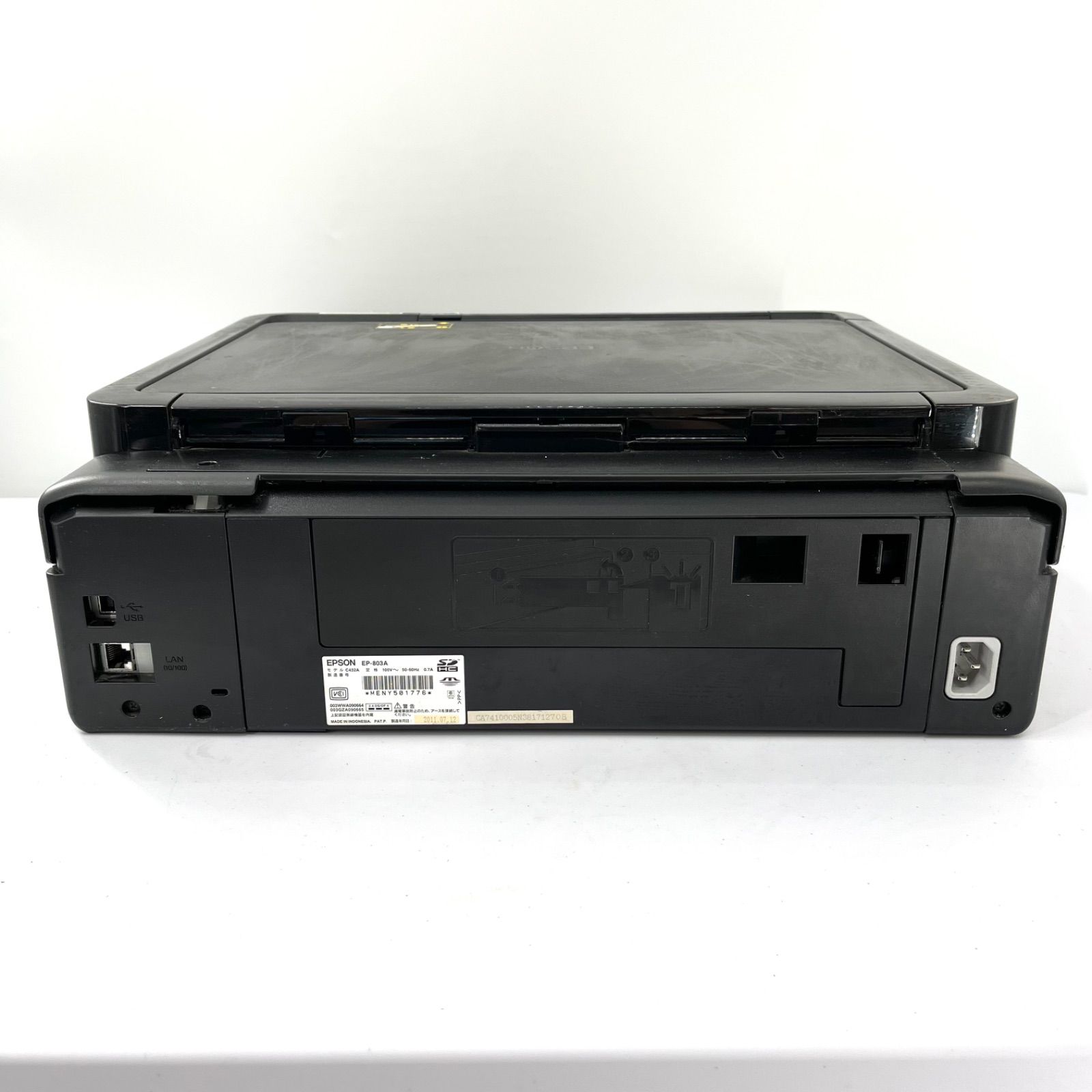 ジャンクEPSON Epson エプソン EP-803A A4 複合機 ジャンク 通電確認