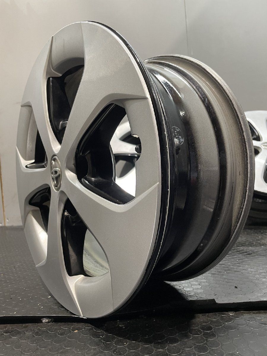 プリウス 30系 15インチ 6J 5穴 PCD100 +45 4本セット 激安 4本セット】トヨタ プリウス 30系 前期 純正 アルミホイール 中古