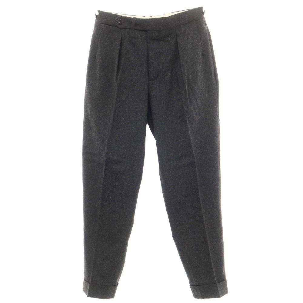 【中古】ジーティーアー G.T.A ストレッチ ウールナイロン ドレススラックスパンツ チャコール【サイズ44】【メンズ】