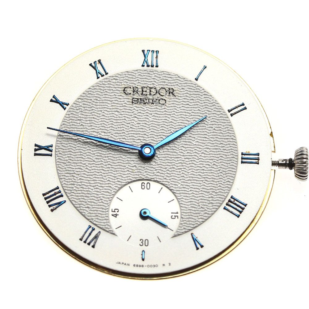 セイコー SEIKO クレドール スモールセコンド cal.6898A ムーブメント 手巻き メンズ _I-30