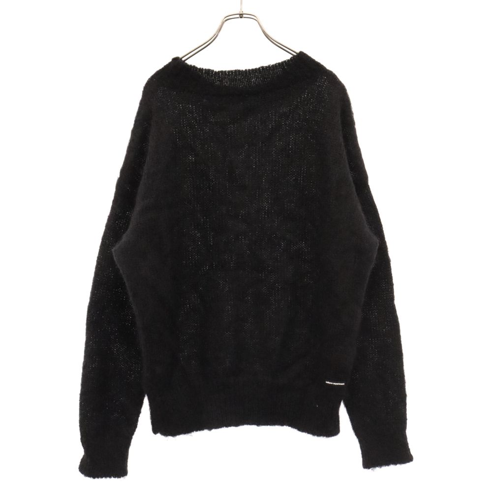 ユニフォームエクスペリメント モヘア セーター ブラック ユニフォーム