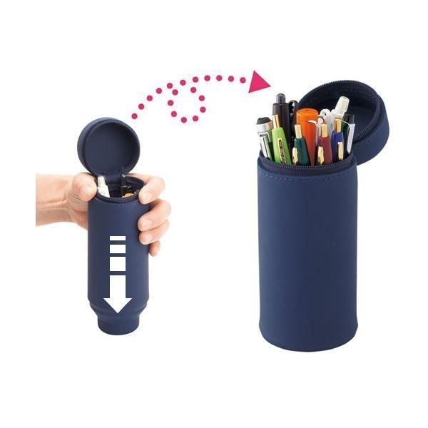 (まとめ) リヒトラブ SMART FITACTACT バッグインバッグ (タテ型) A5 ネイビー A-7682-11 1個 〔×10セット〕(代引不可) まとめ）リヒトラブ SMART FITACTACT バッグインバッグ (タテ型) A4