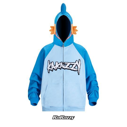 WCS2023yokohamaポケモンキャラクターフルジップパーカー ポケモン - ポケモン 2023WCS横浜 ホゲータパーカー M ワールド