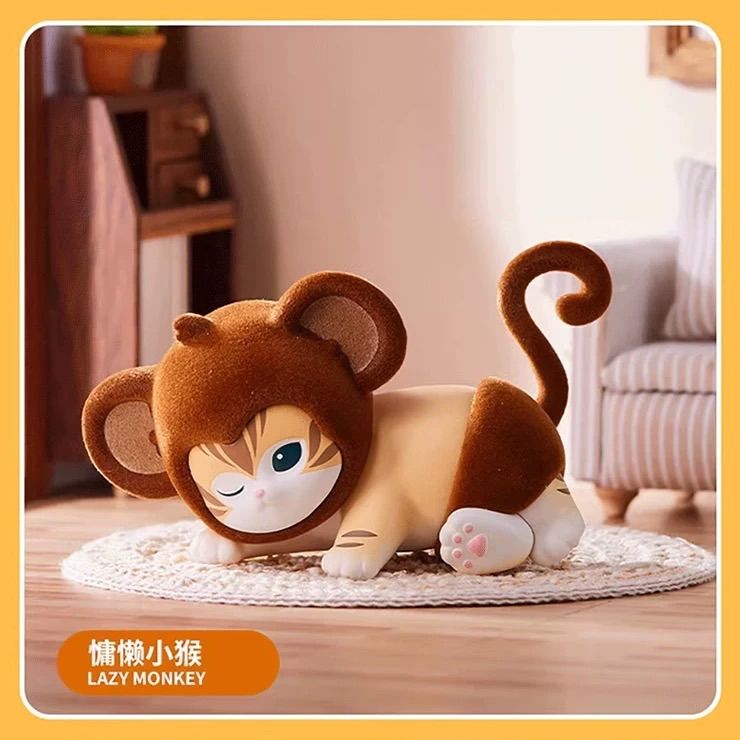 MINISO×モフサンド ネコふわふわフィギュア ブラインド　新品　正規品 現品販売】MINISO x mofusand (モフサンド)「「ふわふわ