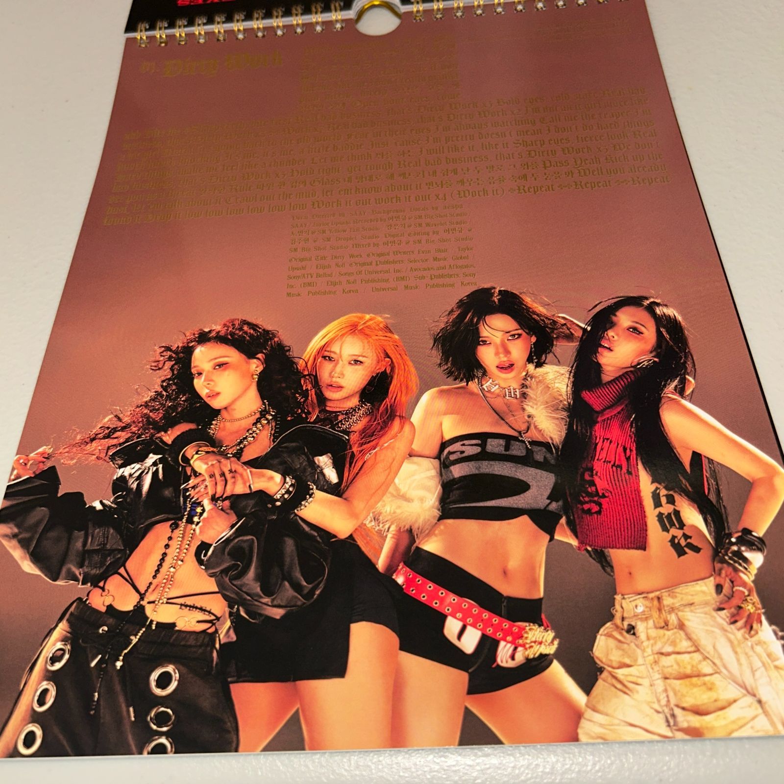 aespa 直筆サイン「Dirty Work」Dirty Worker ver.CD - メルカリ