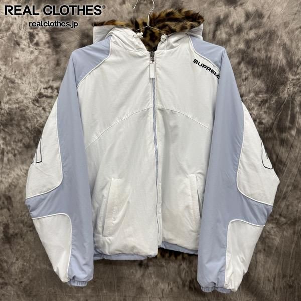 Supreme|シュプリーム 25SS Faux Fur Reversible Hooded Track Jacket|フェイクファー リバーシブル フーデッド トラック ジャケット|M