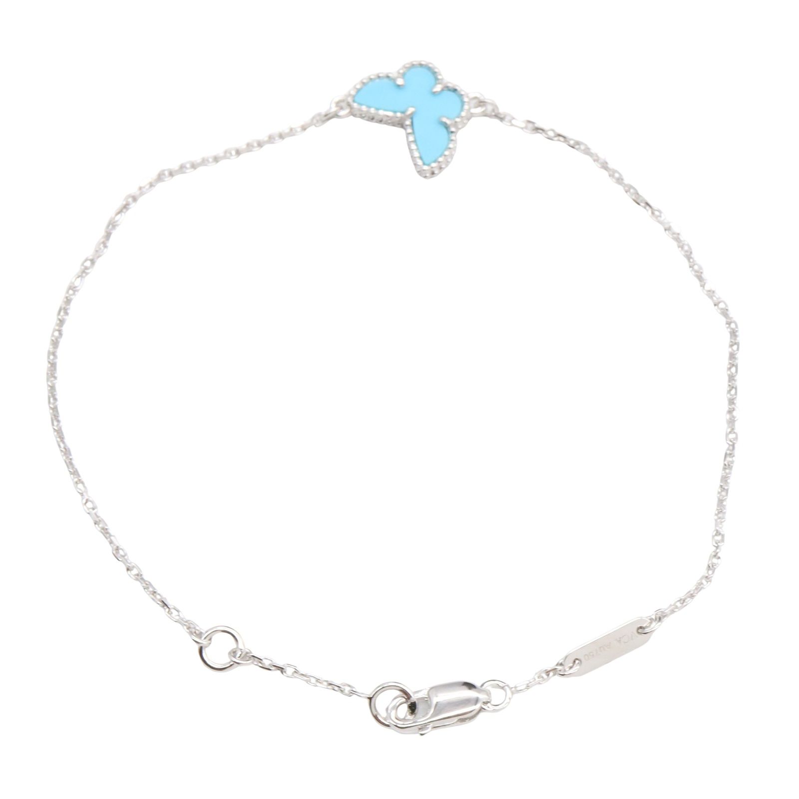 Van Cleef &Arpels パピヨン ブレスレットターコイズ 【公式通販】