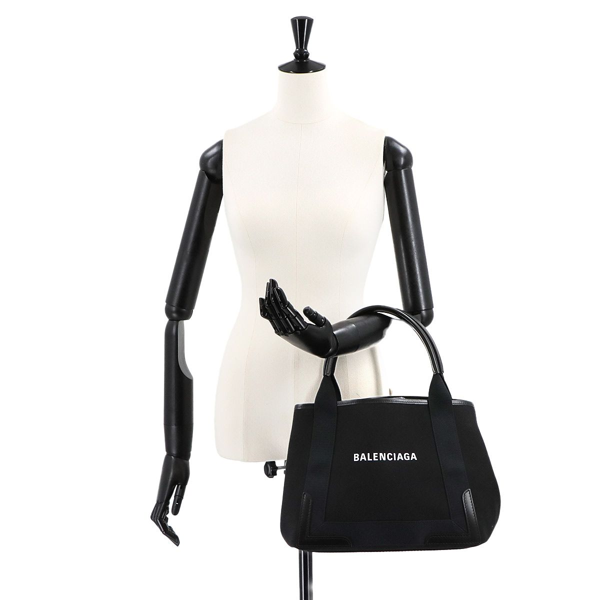 未使用 展示品 バレンシアガ BALENCIAGA ネイビー カバ スモール