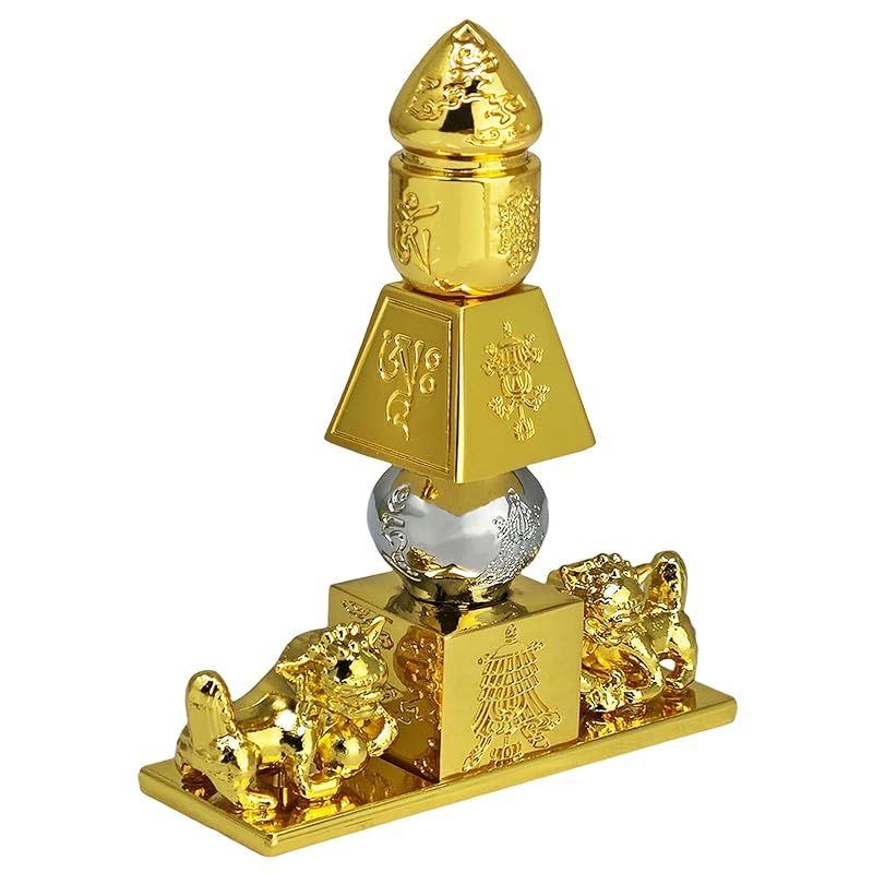 イスイ YISHUI 風水グッズ 五行塔 五黄塔 お守り 獅子 三色5エレメント 魔除け ホームデコレーション 縁起物 鎮宅 招財 玄関 動物 WWW_OLIVIERBERNSTEIN_COM