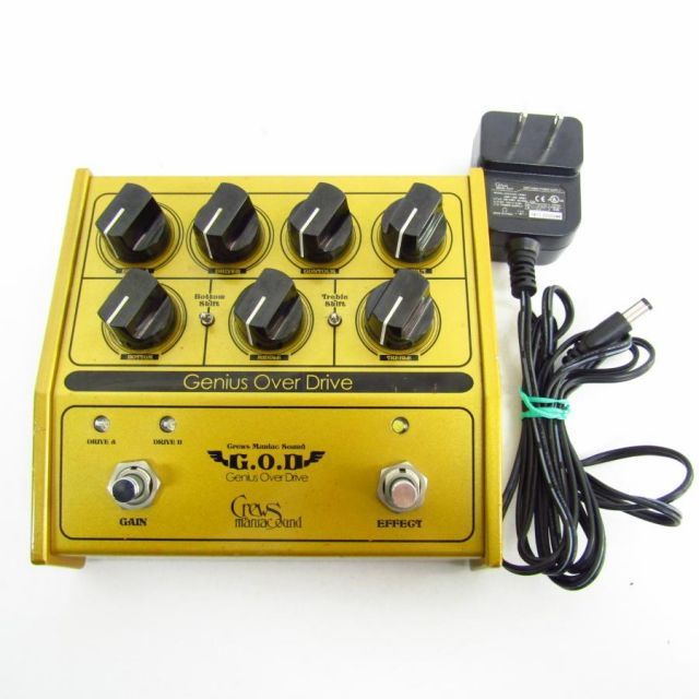 crews Maniac Sound G.O.D GENIUS OVERDRIVE エフェクター 動作