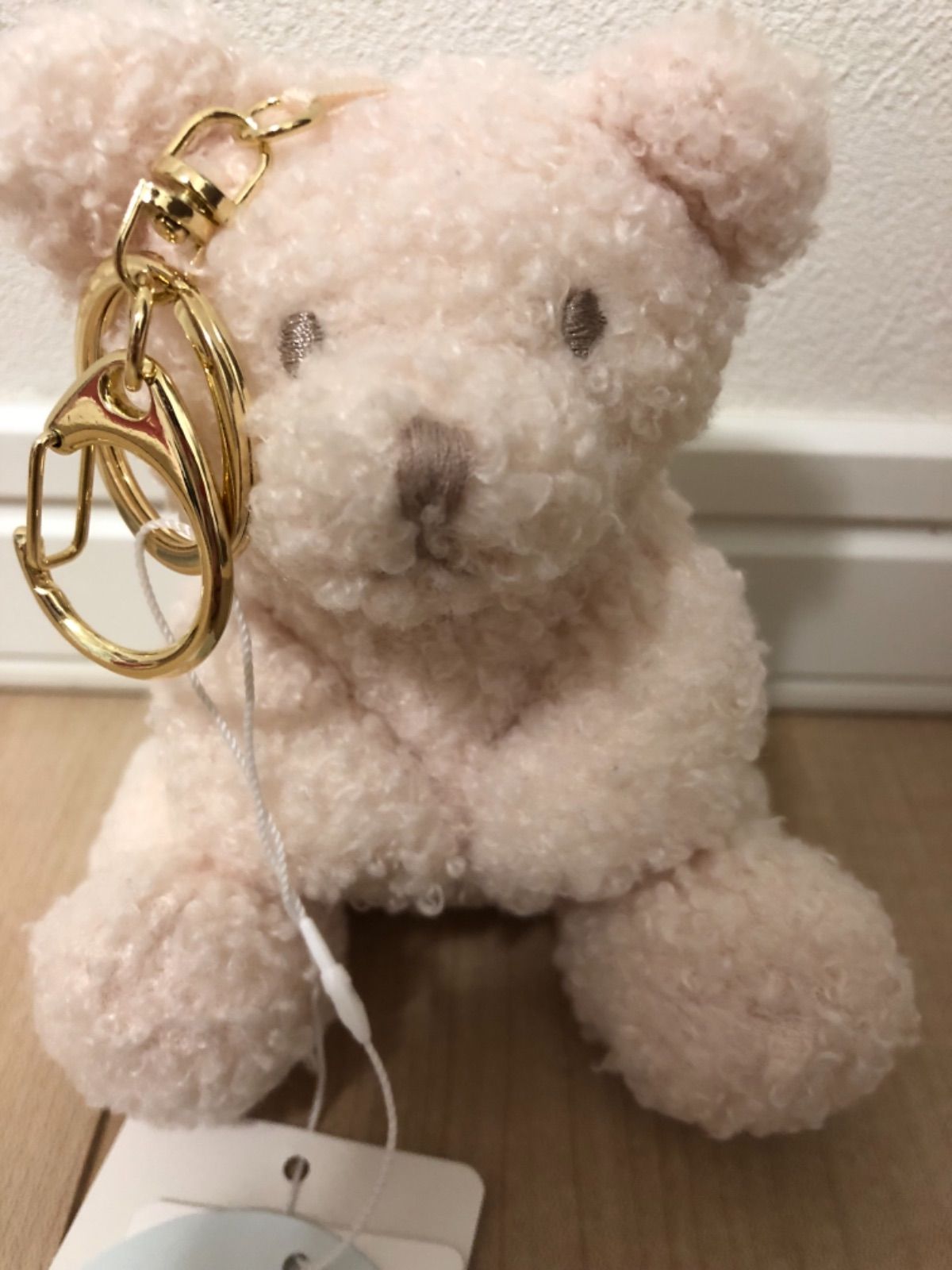 ジェラートピケ くま ぬいぐるみキーホルダー 新品未使用 - メルカリ