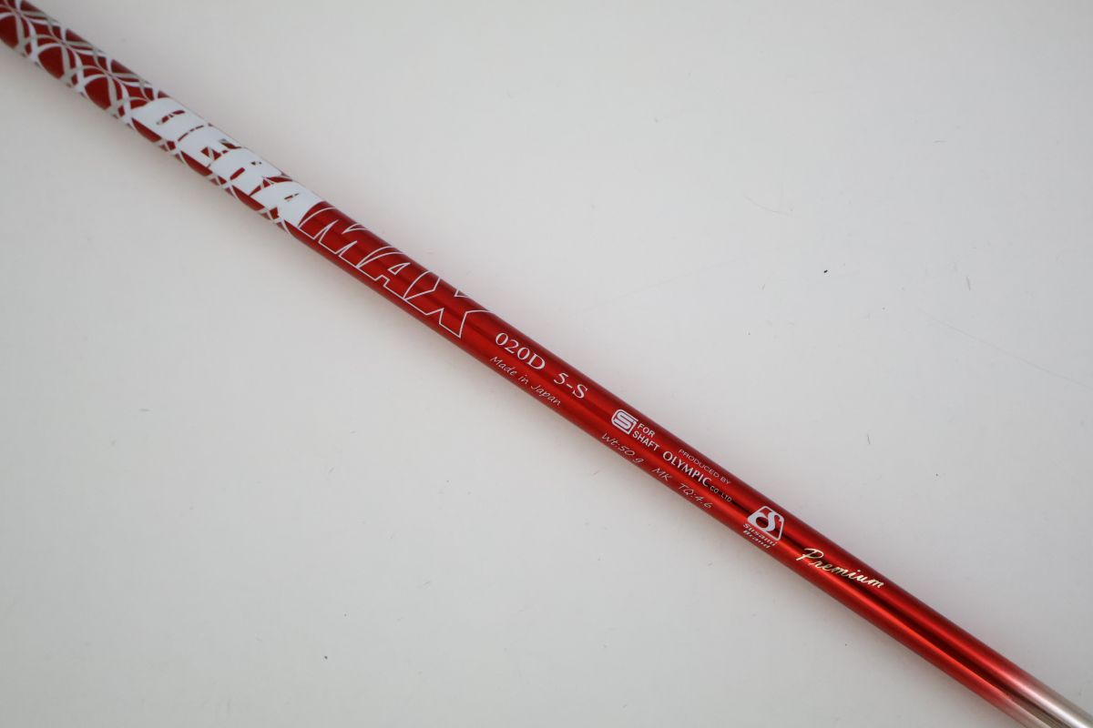 OLYMPIC DERA MAX 020D 5-X Premium 赤 デラマックス シャフト 限定