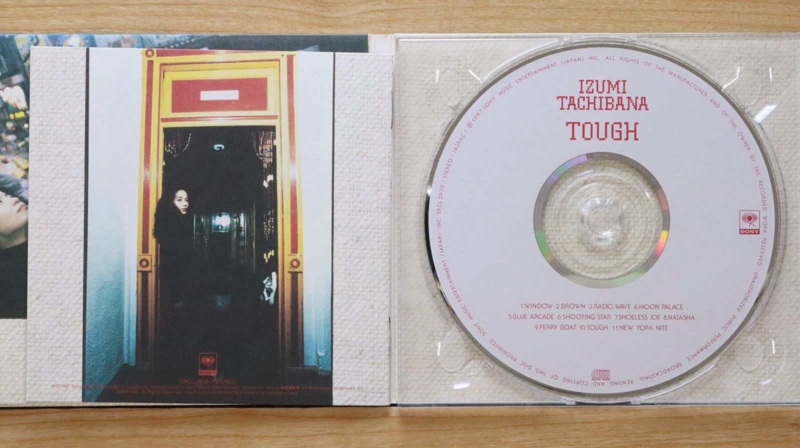 国内盤CD☆橘いずみ/IZUMI TACHIBANA□ TOUGH 【SRCL3939