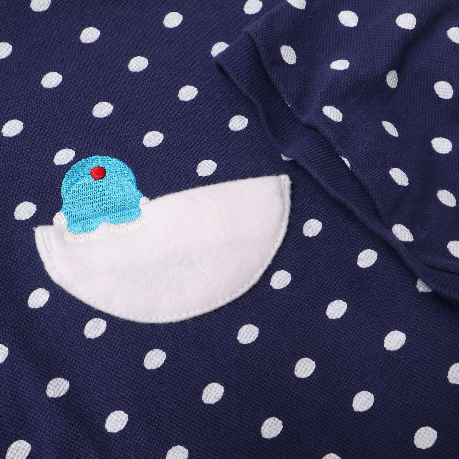 graniph ドラえもん 刺繍 スタジャン ドラえもん刺繍スカジャン ドラえもんのびっくり顔 Embroidered