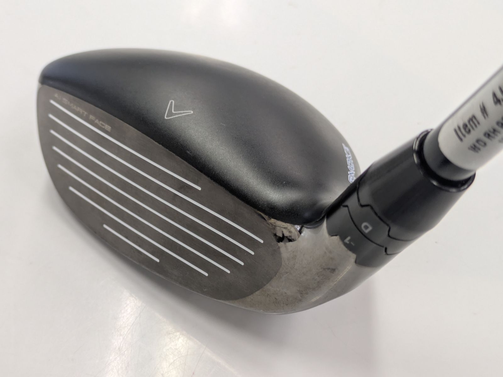 Ut 品 試打済 ヘッドカバー無し キャロウェイ PARADYM Ai SMOKE HL ユーティリティ4 H 21° メンズ 右用 TENSEI 50 for Callaway フレックス SR 日本 モデル