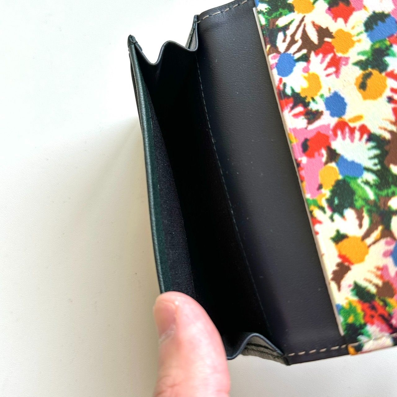ポールスミス Paul Smith 名刺入れ マーガレットプリントトリム