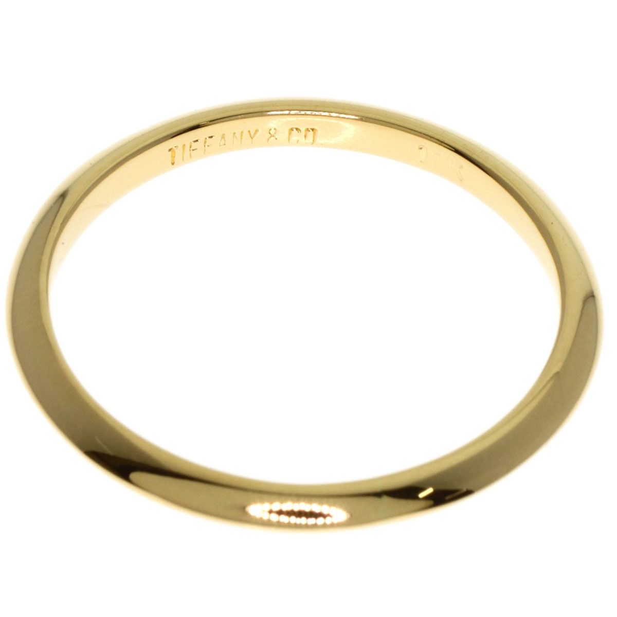 TIFFANY&Co. ティファニー ナイフエッジ リング・指輪 K18YG
