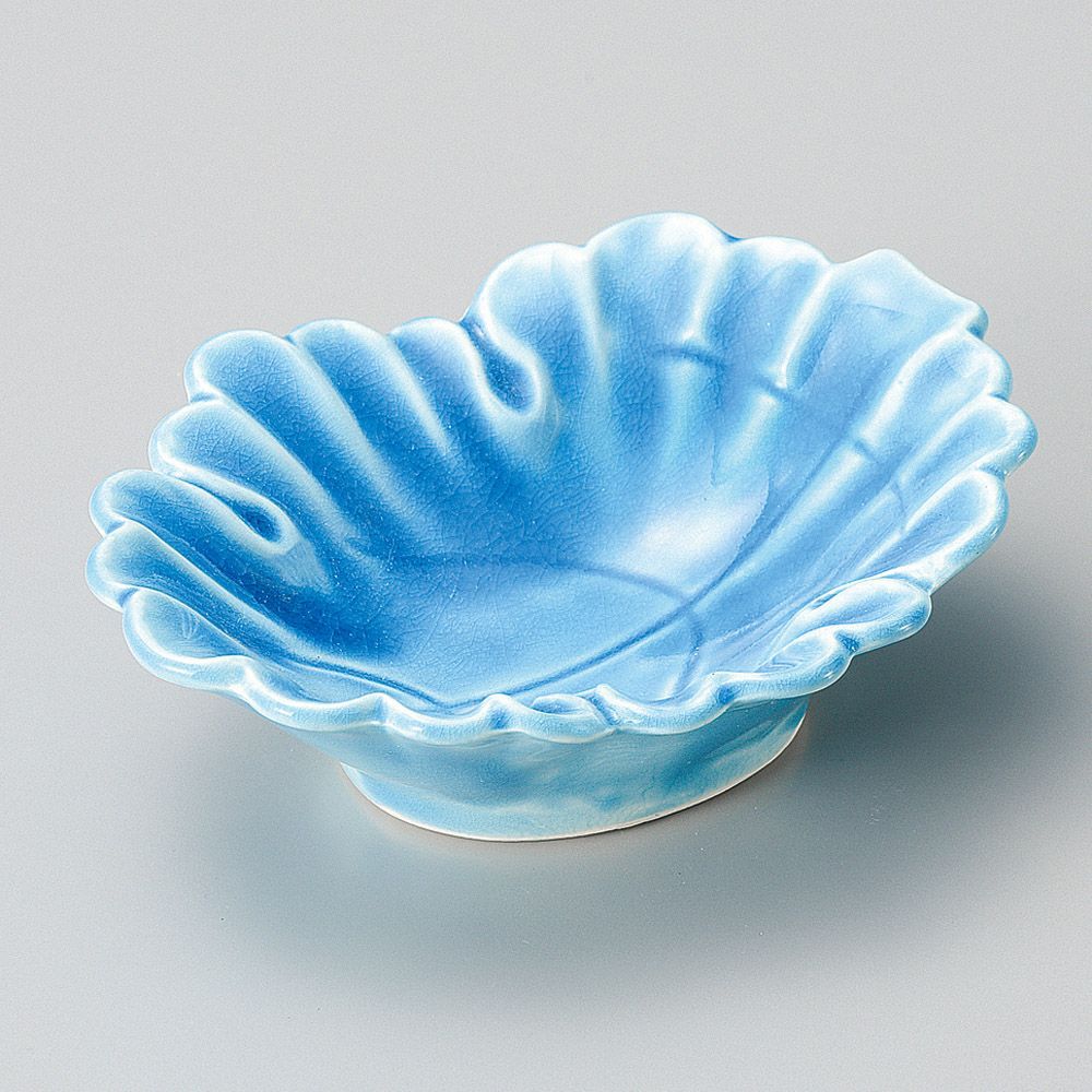 珍味入れ　黄交趾菊葉型珍味入れ10個 珍味入れ黄交趾菊葉型珍味入れ10個