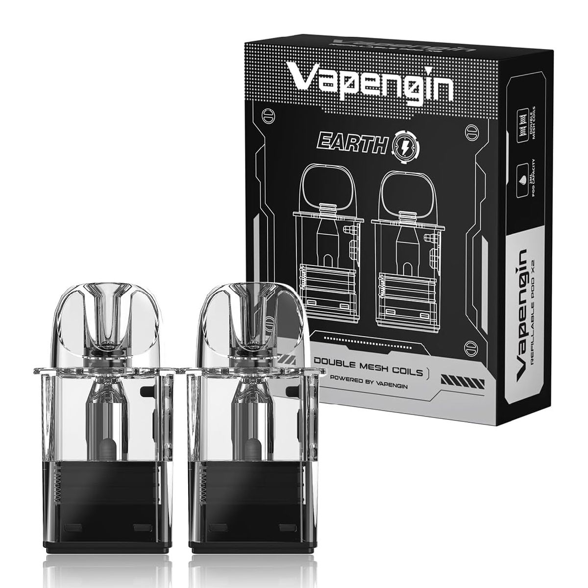 Vapengin EARTH（ベイプエンジンアース） 専用交換用カートリッジ 1箱 