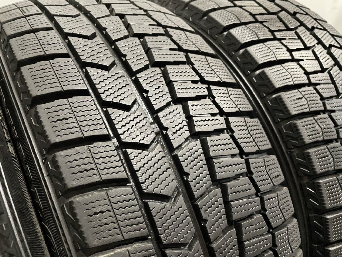 【DUNLOP WM02 215/60R16】スタッドレス【HONDA Modulo ヴェゼル モデューロ 純正ホイール 16インチ 7J5HPCD114.3+55】バリ溝　(MTN366)