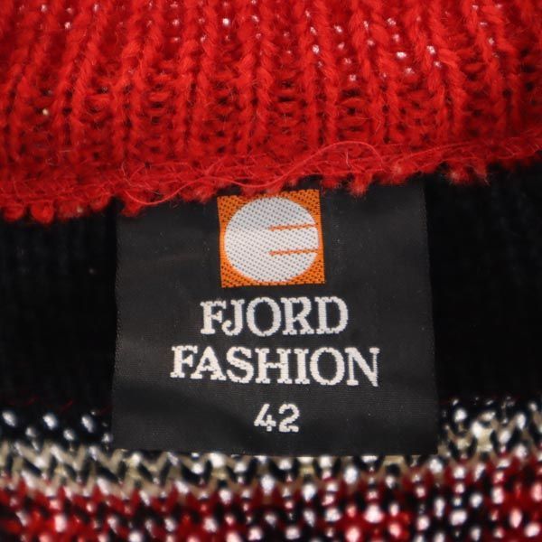 FJORD FASHION 80s ヴィンテージ ウール メタルフック 長袖