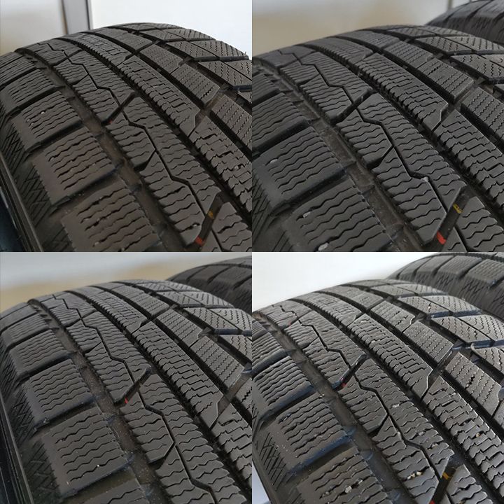 【☆程度良好☆】 0T25016 スタッドレスタイヤ TOYO トーヨー Winter TRANPATH TX 225 60R17 4本セット