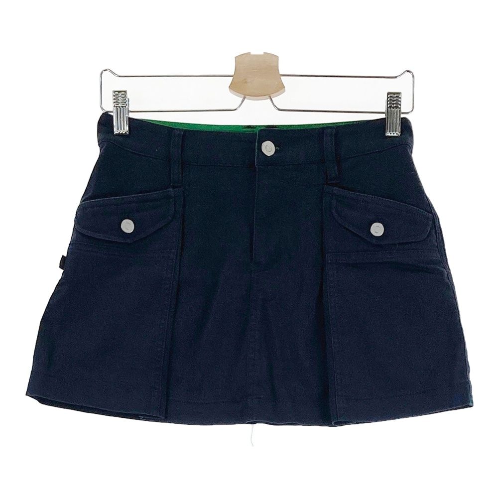 サイズ：0 JACK BUNNY ジャックバニー インナー付スカート ネイビー系
