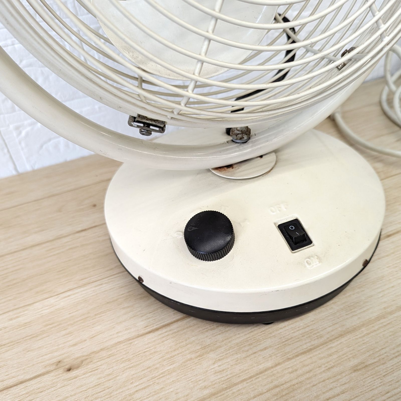 レア 昭和レトロ DULTON ダルトン 小型 コンパクト 扇風機 動作確認済み