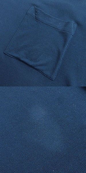 未使用品●22SS HERMES エルメス ホエア・イズ・スーパーH 総柄 半袖 ポロシャツ ブルー系 XS イタリア製 正規品 タグ付き メンズ