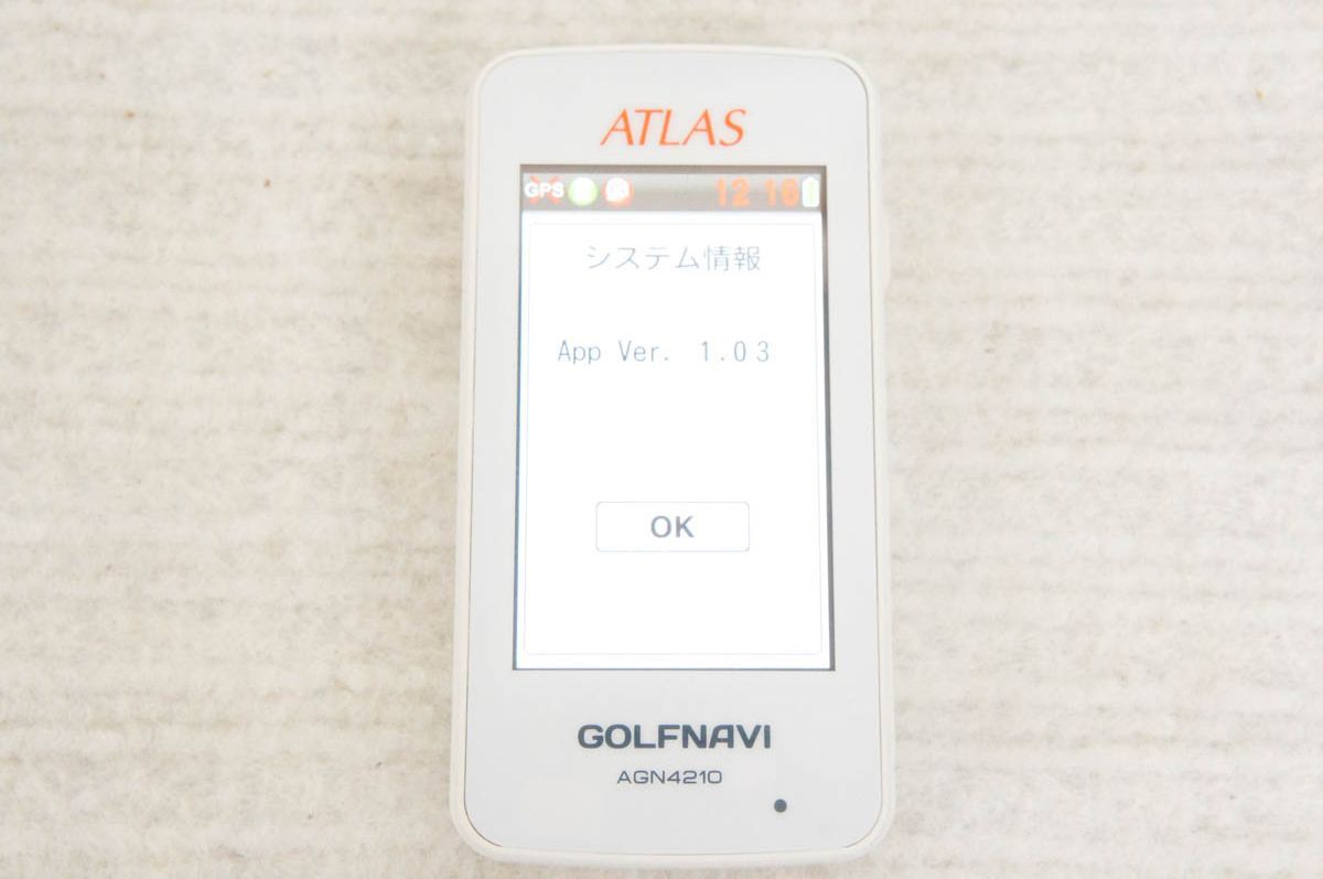 【中古】Yupiteru ゴルフナビ AGN4210 NobNaviノブナビ 中古 Yupiteruユピテル GOLFNAVIゴルフナビ AGN4210 NobNavi