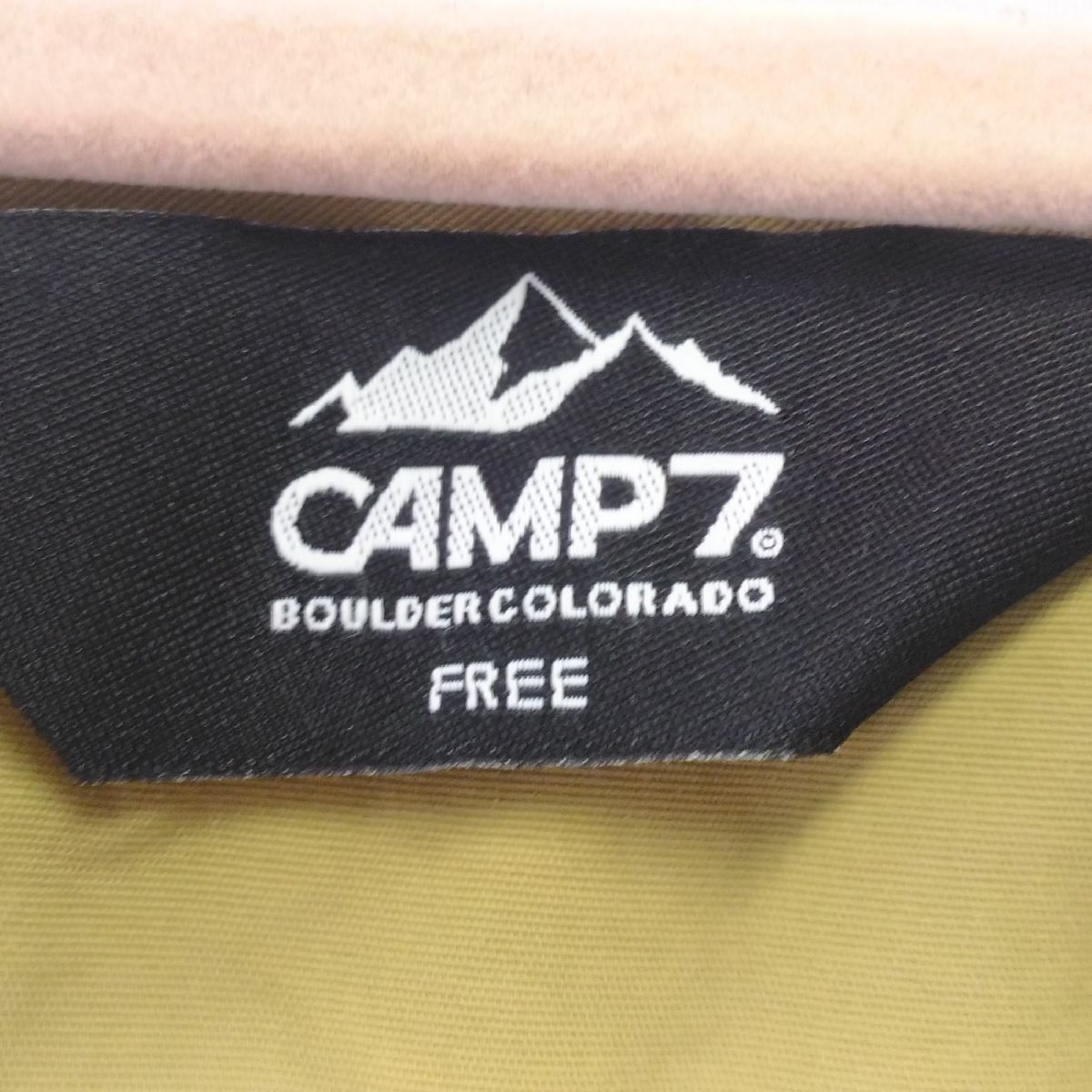 CAMP7 キャンプセブン フィッシングベスト アウトドア ベージュ