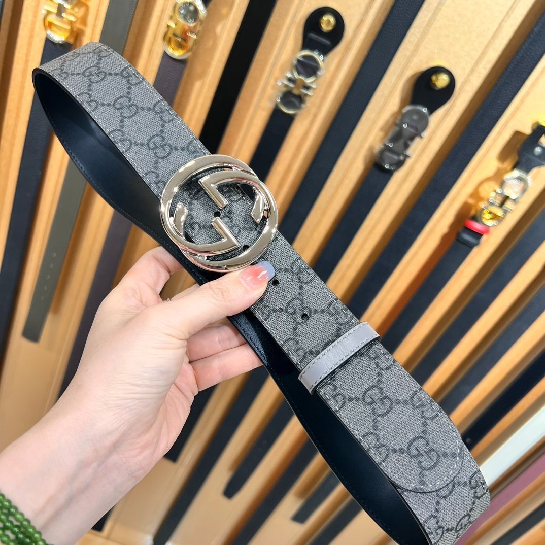 今日特価】Gucci 2024 年式 高級本革ベルト-2 - メルカリ