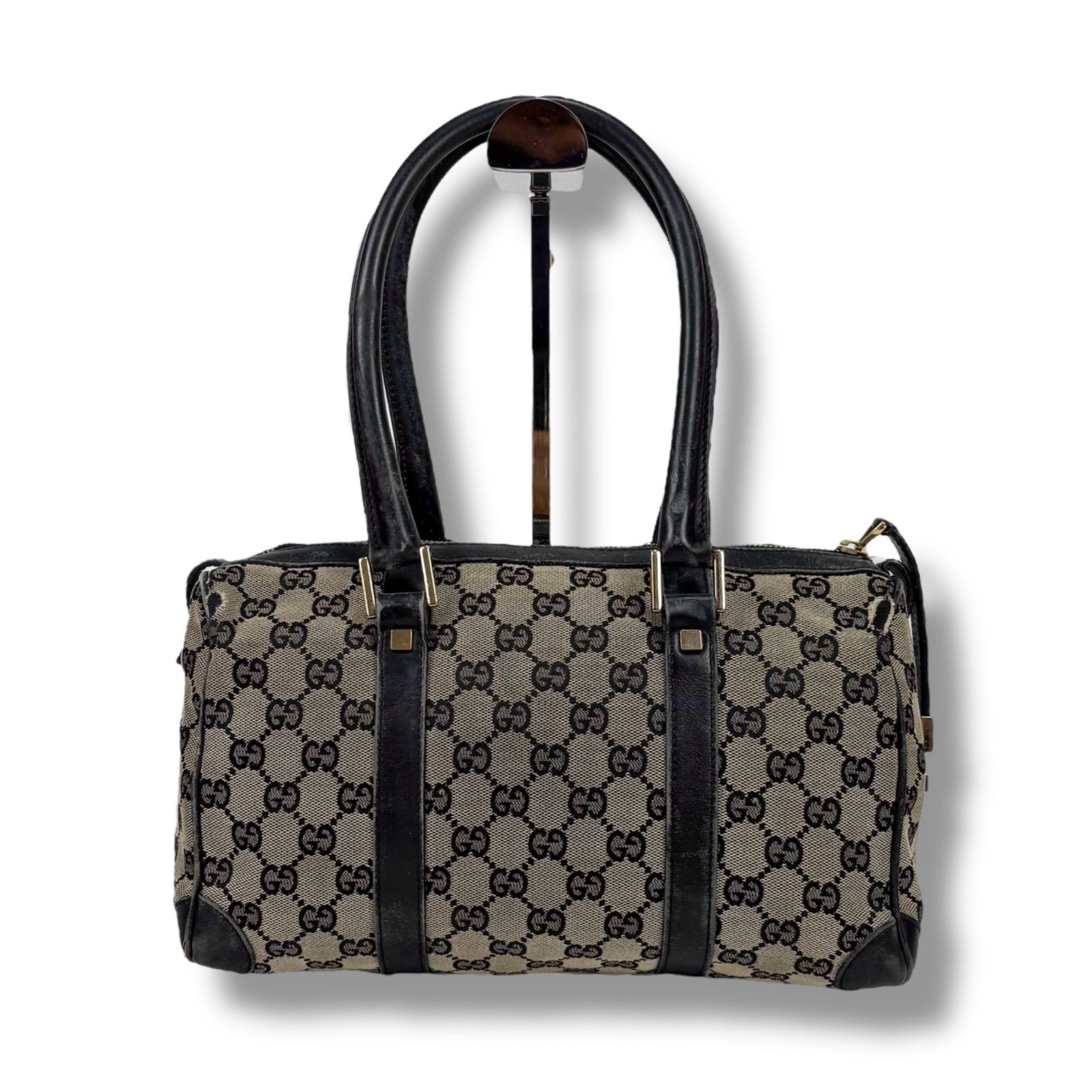 GUCCI グッチ GGキャンバス柄 旅行バッグ　値下げ可 GUCCI グッチ GGキャンバス ミニボストンバッグ ハンドバッグ GG