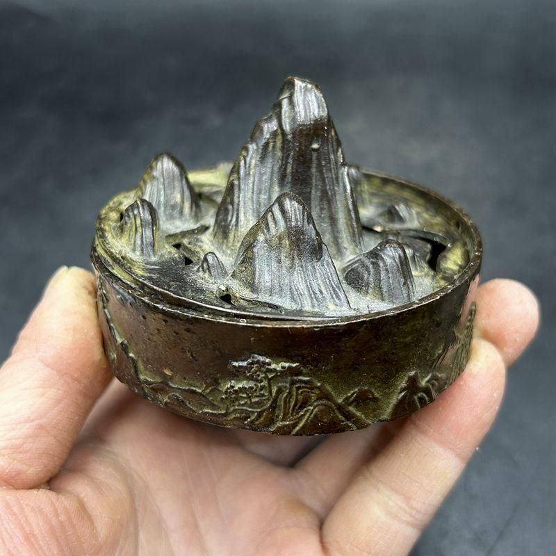 香炉 博山炉 茶道薫る炉 銅炉 工芸品 置物