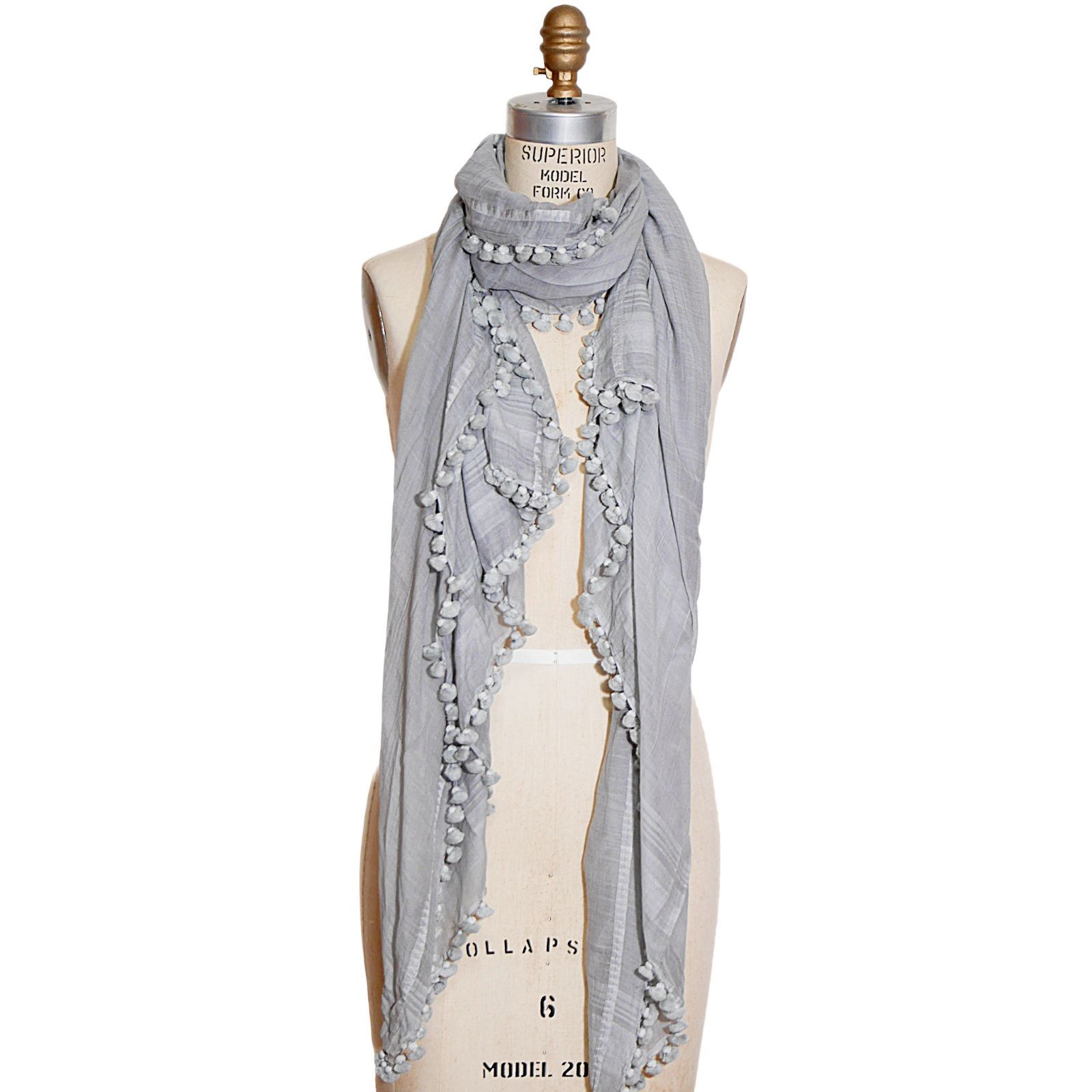 聞き応えのある matta dupatta stole 100x200 Silver 【送料無料】