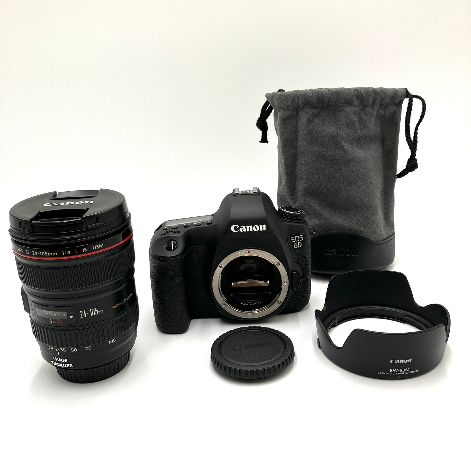 Canon デジタル一眼レフカメラ EOS 6D レンズキット EF24-105mm F4L IS USM付属 EOS6D24105ISLK