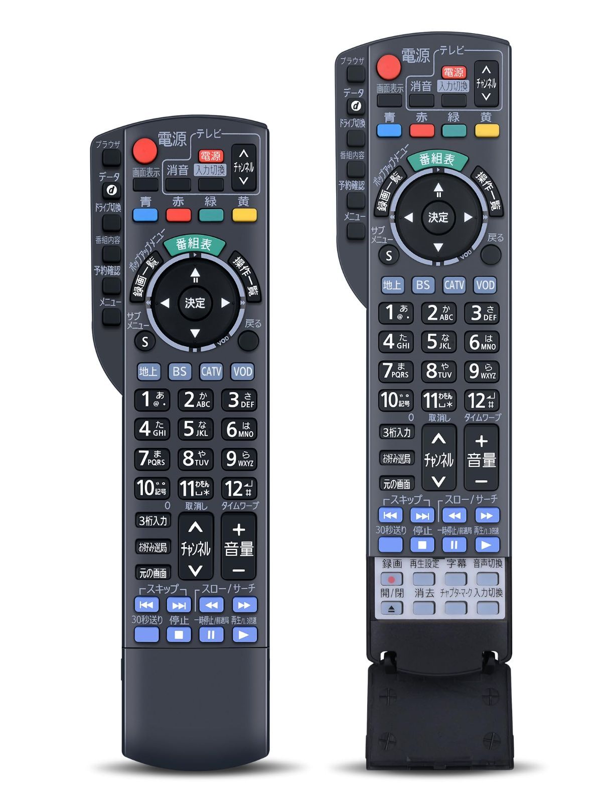 テレビリモコン N2QAYB000628 for Panasonic パナソニックリモコン CATVリモコン パナソニックテレビリモコン TZ-BDT920J TZ-BDT910M TZ-BDT910P対応