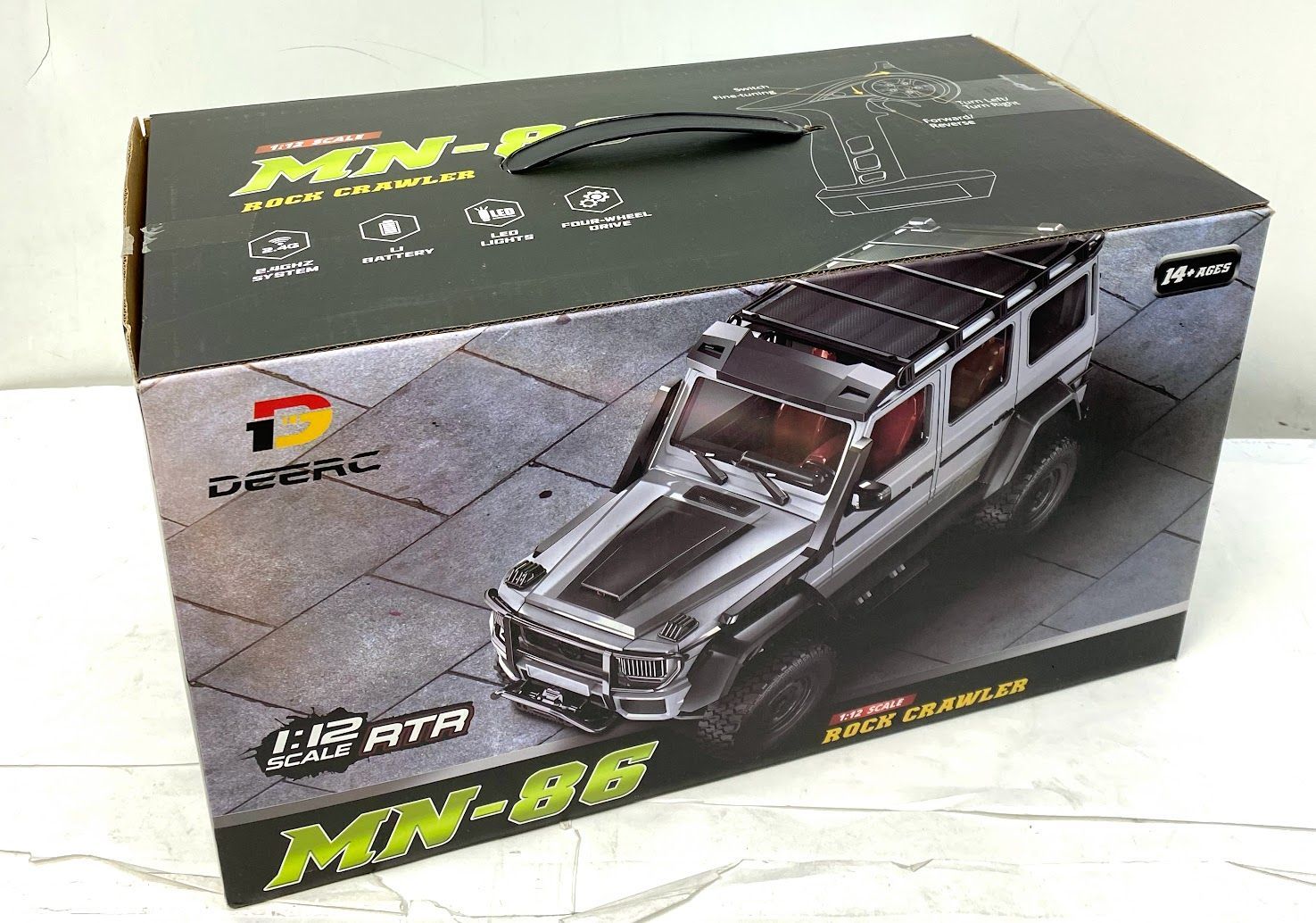 DEERC クローラー ホビー ラジコンカー オフロード 4WD MN-86