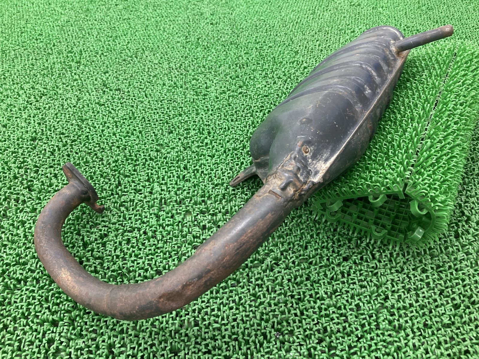 ペリカンジョグ マフラー ヤマハ 純正 中古 バイク 部品 27V 当時物