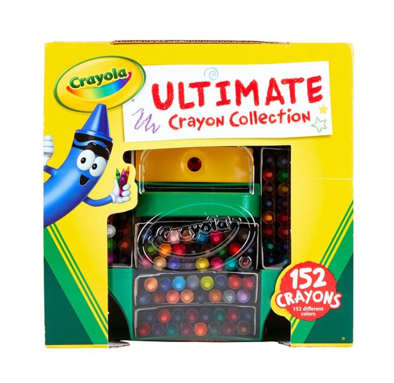 クレヨラ Crayola クレヨン 152色 ケース-クレヨン削り付き Ultimate Crayon Collection 520030